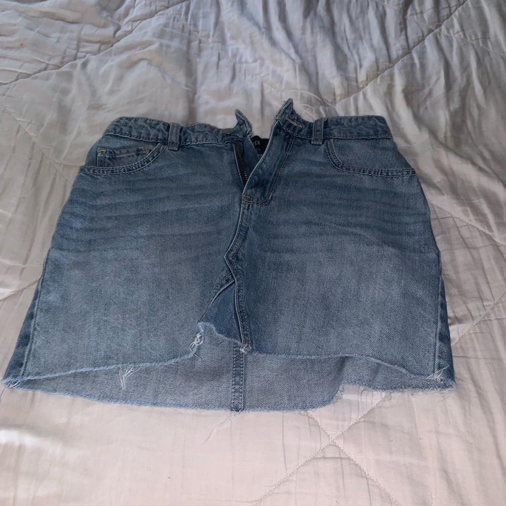 Denim skirt
